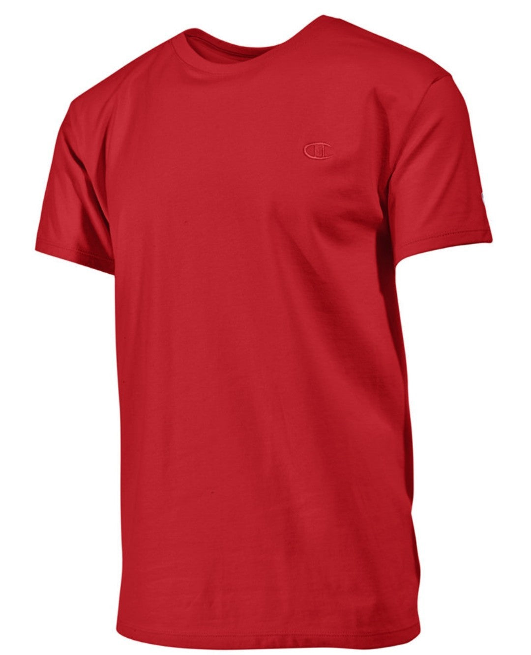 Champion Men's Cotton Jersey Classic Fit T-Shirt Size Small Color Scarlet NWT