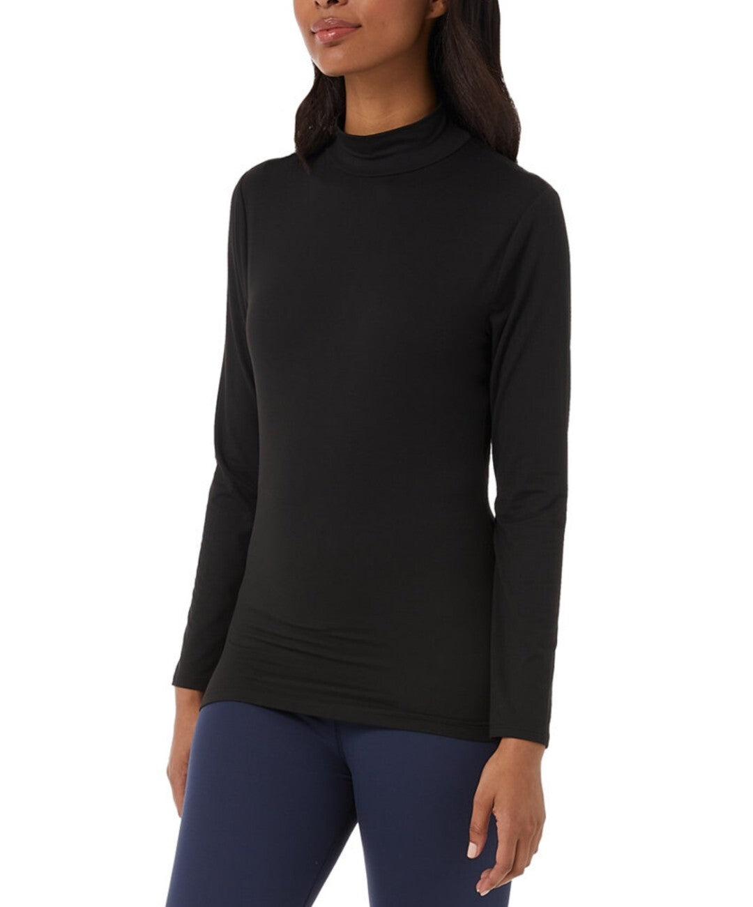 32 Degrees Cozy Heat Women's Mock-Neck Long-Sleeve Extra Warm Top New