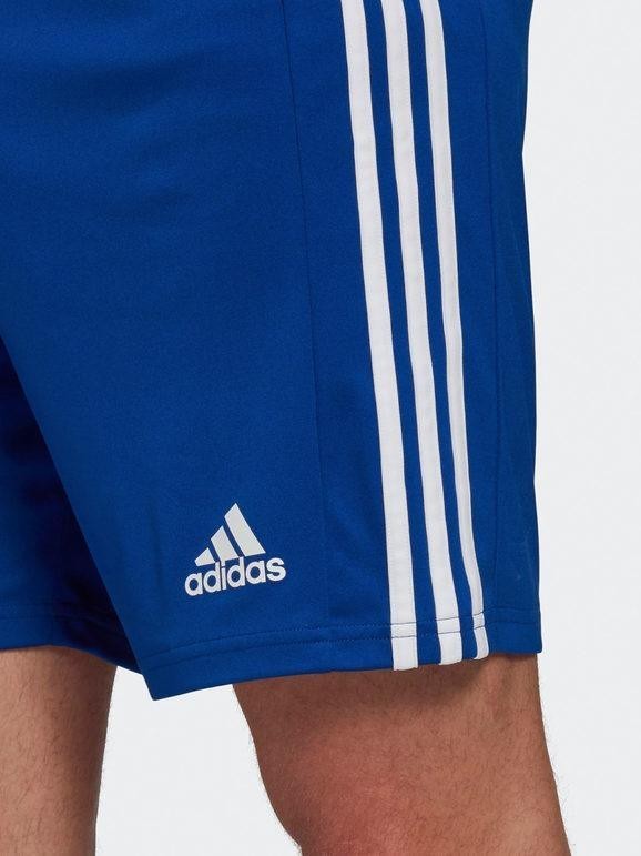 Adidas Mens Squadra 21 Knit Moisture -Wicking 7-1/2 Shorts Blue Size XL NWT