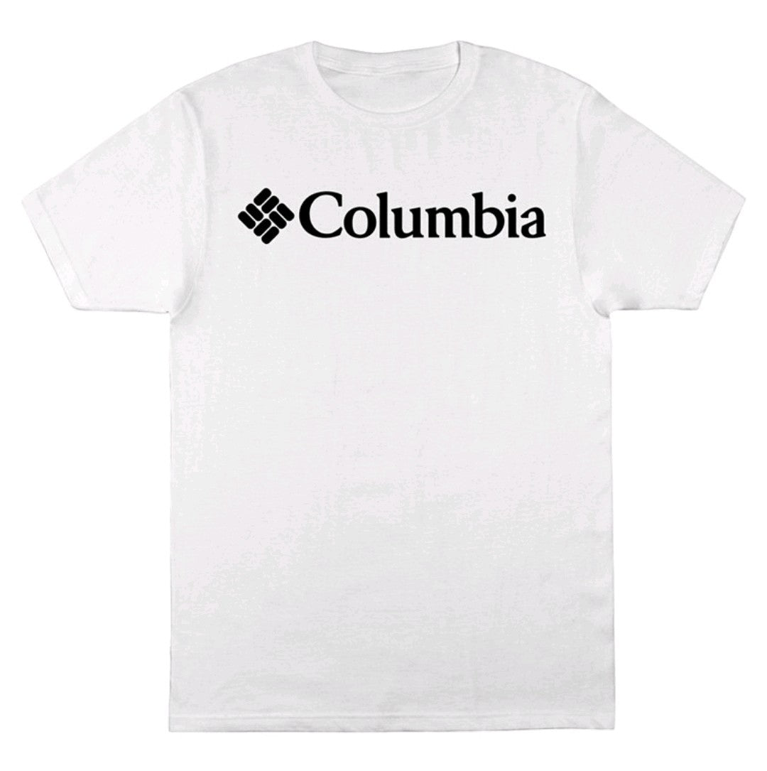 Columbia Men's Regular -Fit Franchise Short Sleeve T-Shirt White Size Medium NWT