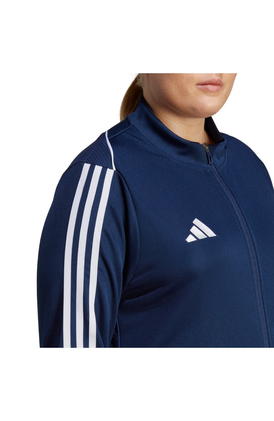 Adidas Women's Plus Size Tiro 23 Zip Up Track Jacket Color Navy Size 1X NWT