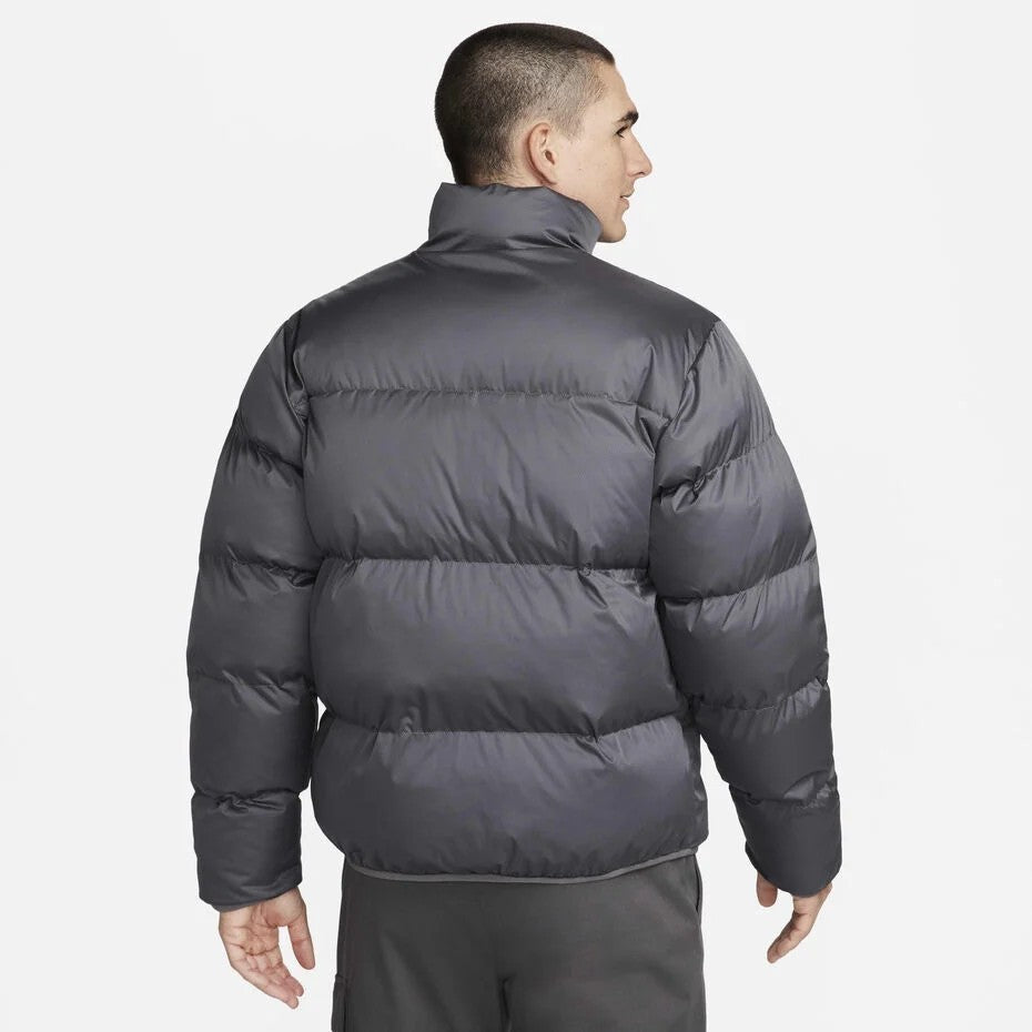 Nike Men's Sportswear Club Water-Repellent Puffer Jacket Grey White FB7368-068 M