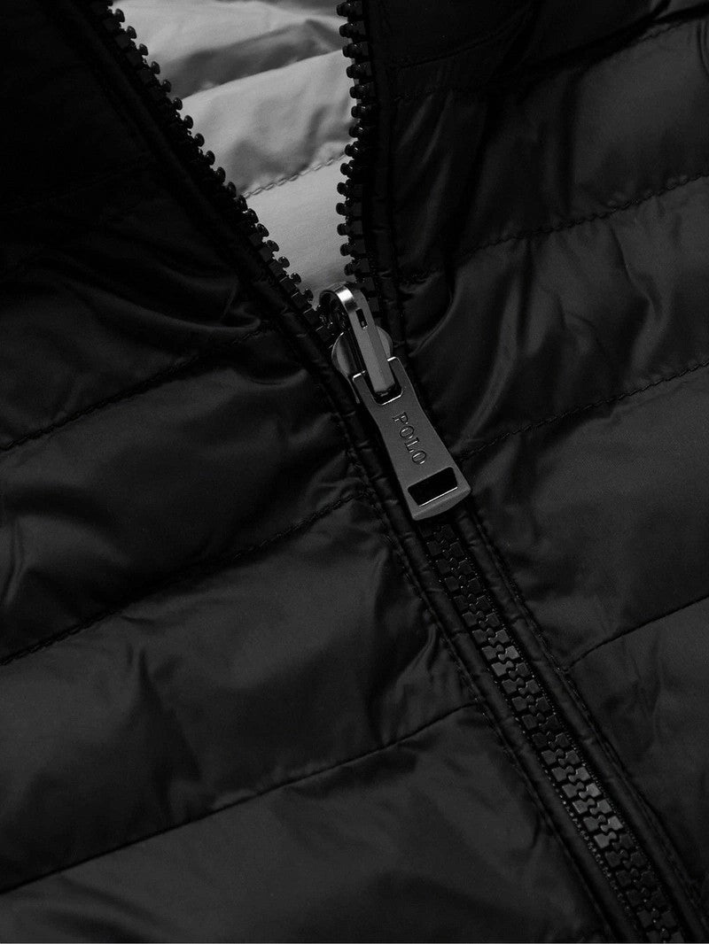 POLO RALPH LAUREN Kids Unisex P-Layer 2 Reversible Polo Pony Quilted JacketXL