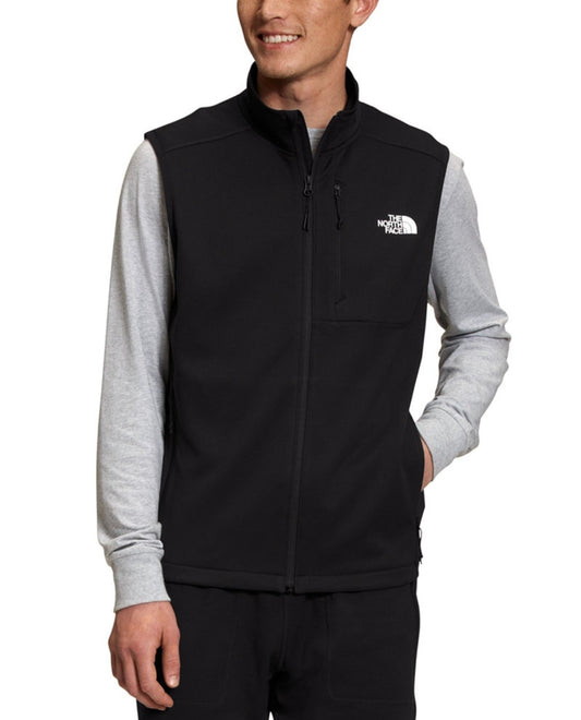 The North Face Men's CANYONLANDS VEST Sweaters Small Full Zipper Black NWT