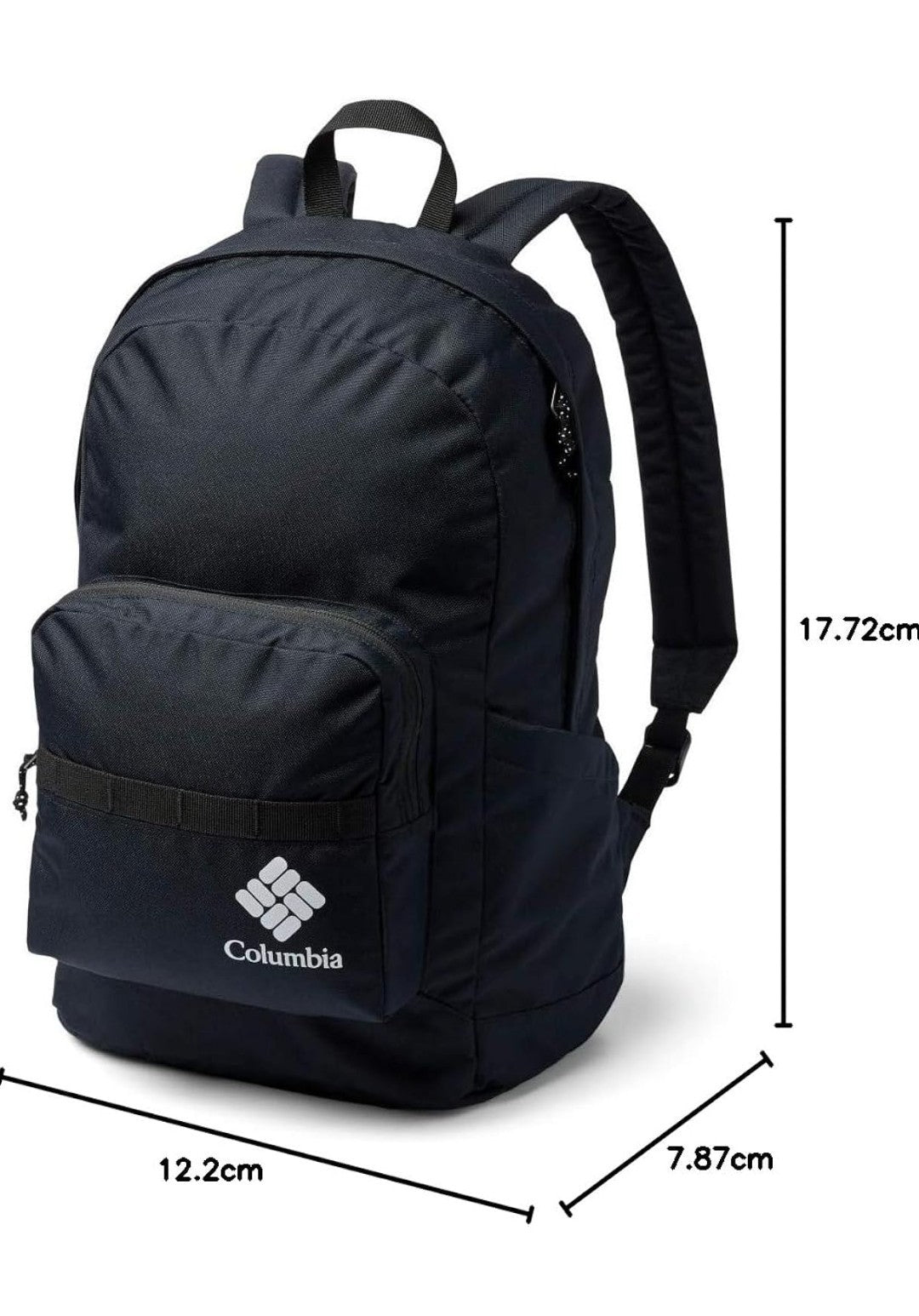 Columbia Men Zigzag 22L Travel Backpack With Polyurethane Coating Black One Size