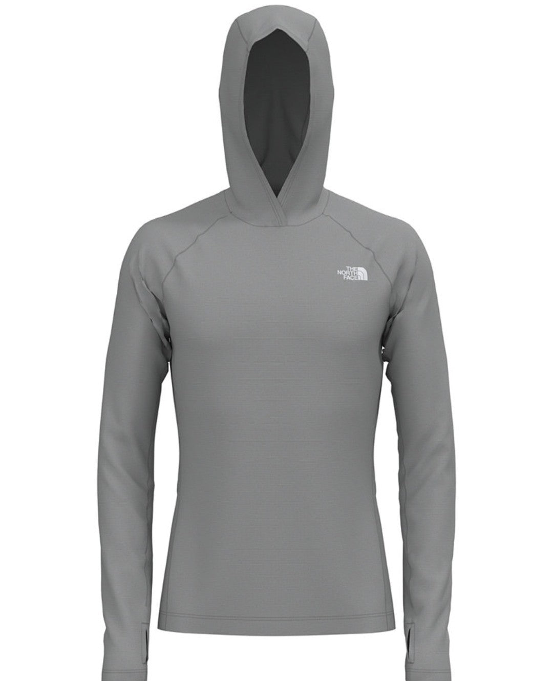 The North Face Mens Wander Fleece Sweater Hoody Pullover Jacket Grey Heather NWT
