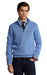 Polo Ralph Lauren Men's Cotton 1/4 Zip Luxury Designer Sweater Size XL Blue NWT