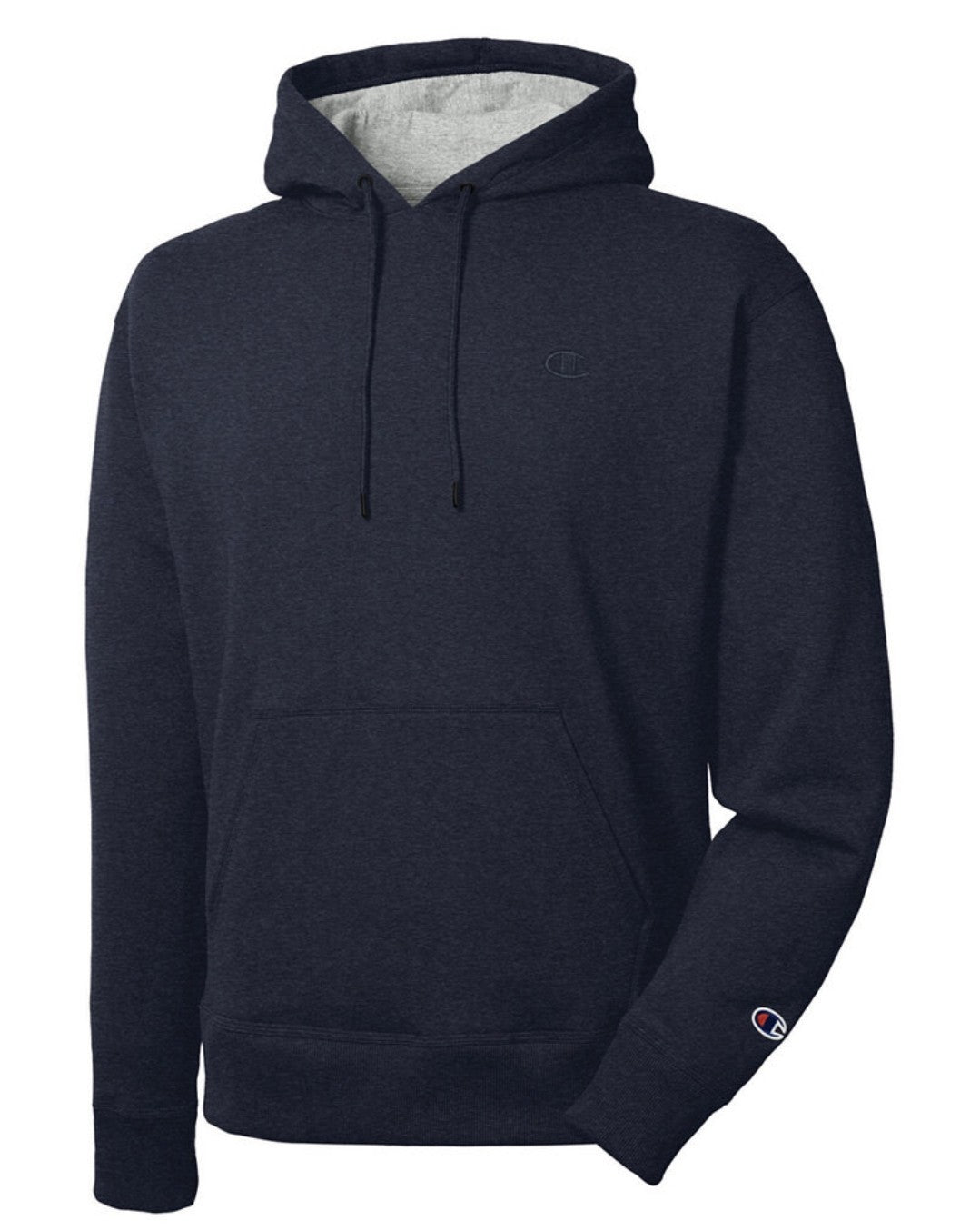Champion Men's PowerBlend Fleece Pullover Comfort Hoodie Navy Size XL NWT