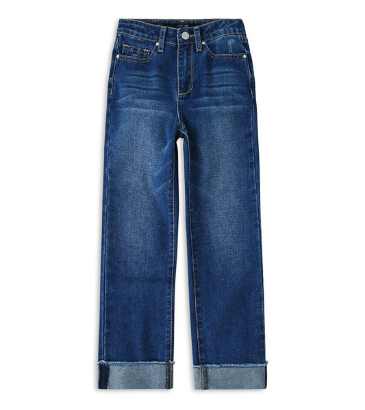 Joe's Jeans Girls The Eden Relaxed Crop Jeans Big Kid Color Faded Night Size 14