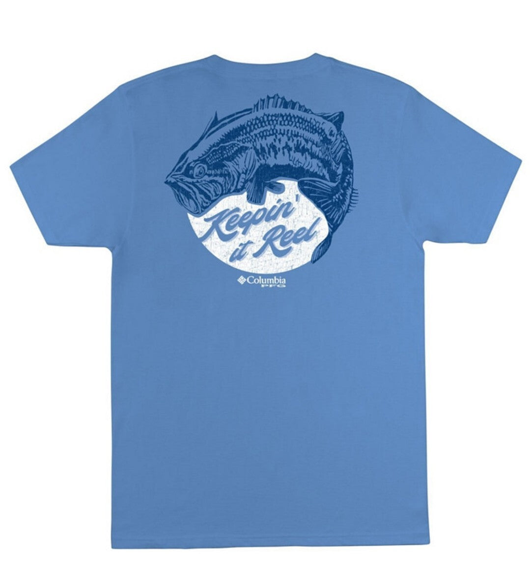 Columbia Men's Keeping It Reel Performance Fishing Gear PFG T-Shirt Medium New