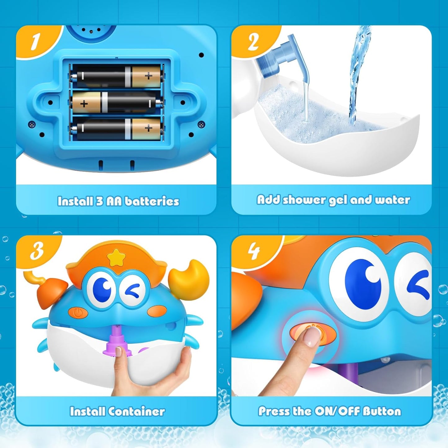 Bubble Bath Toy