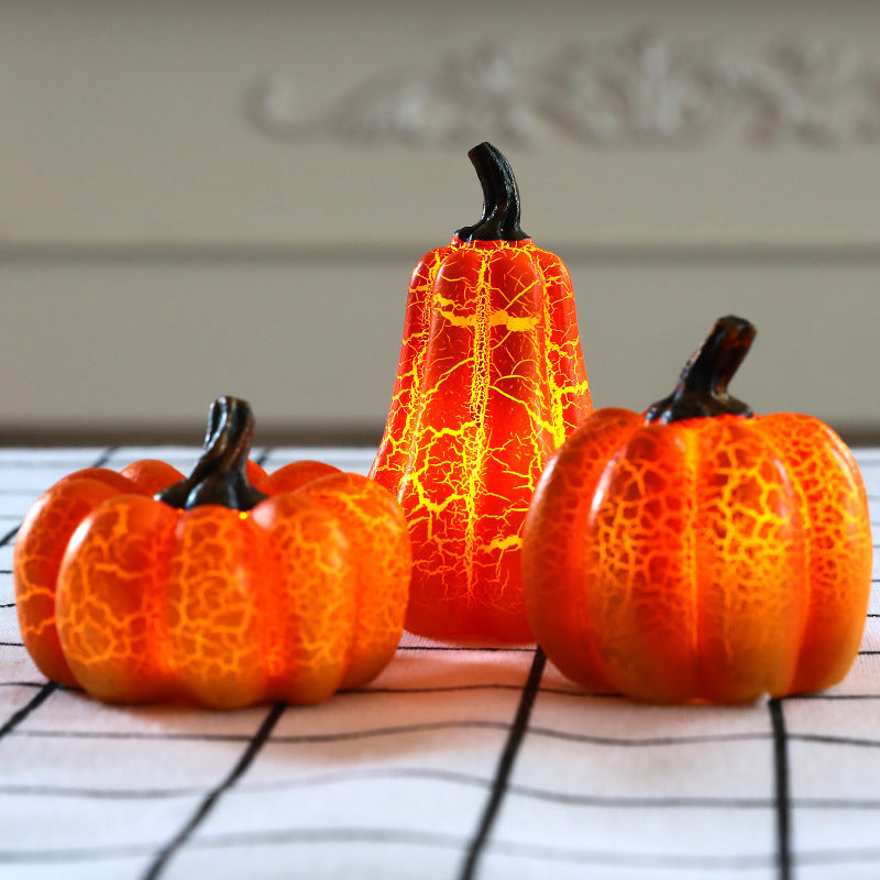 Pumpkin LED Candle Lamp