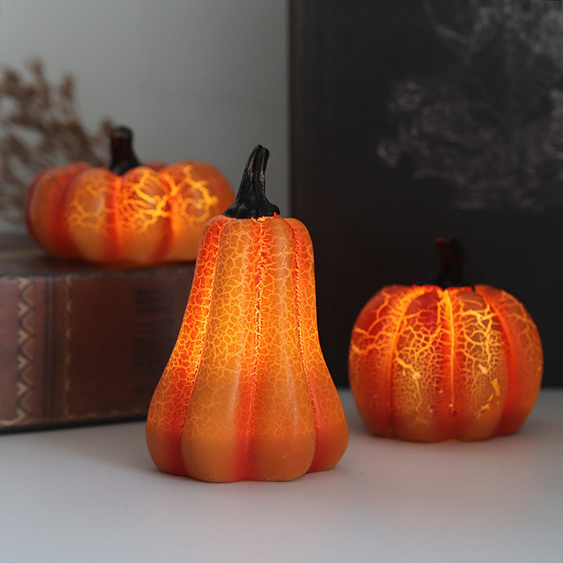 Pumpkin LED Candle Lamp