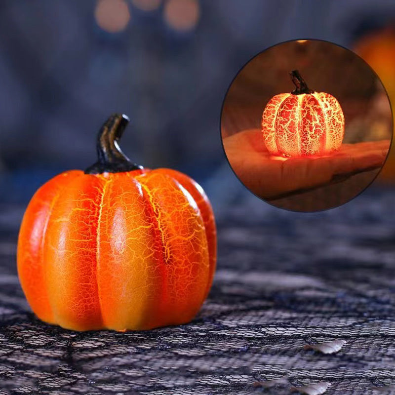 Pumpkin LED Candle Lamp