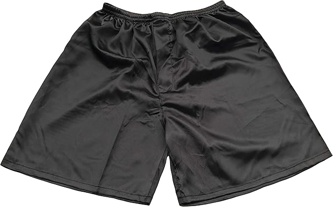 3 Pack--Sandwashed Silk Boxer Black